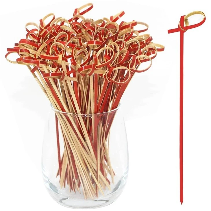 Bamboo Knot Cocktail Skewers Picks