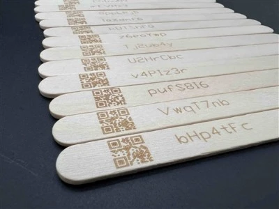 Ísstafur með stafrænu auðkenni: Senyangwood Laser leturgröftur styður nú QR k...